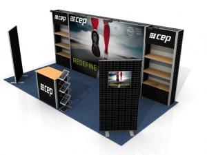 Wholesale Custom Print Trade Show Booth Displays , Exhibition Portable Trade Show Booths from china suppliers