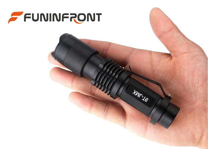 Wholesale CREE XM-L L2 Handheld  MINI LED Flashlight Zoomable with Clip for Portable Lampe from china suppliers
