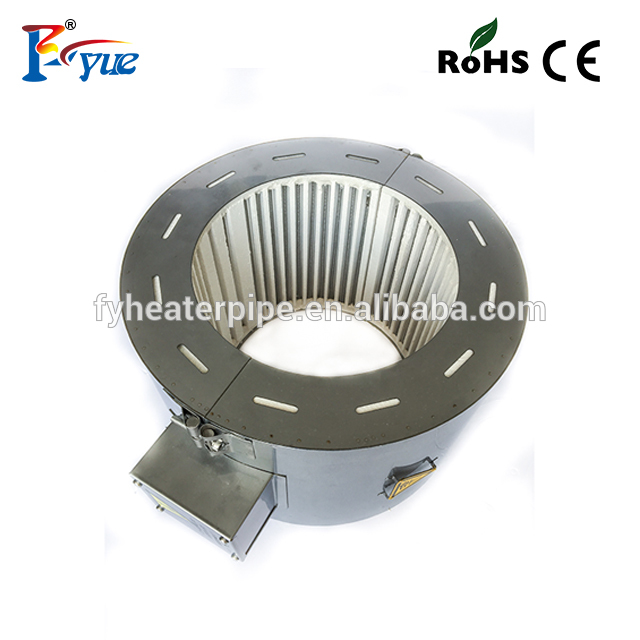Injection molding machine extruder energy-saving electric heating ring
