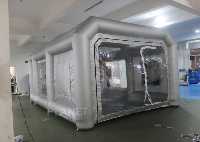 Wholesale Environmental Mini Blow Up Spray Booth For Car Cover / Automotive Paint Booth from china suppliers