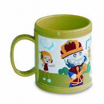Wholesale Promotional Soft PVC Mug/Cup with 258mm Circumference and 9oz Capacity from china suppliers