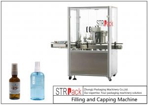 Wholesale Automatic Monoblock Filling And Capping Machine , Spray Liquid Filling Capping Machine from china suppliers