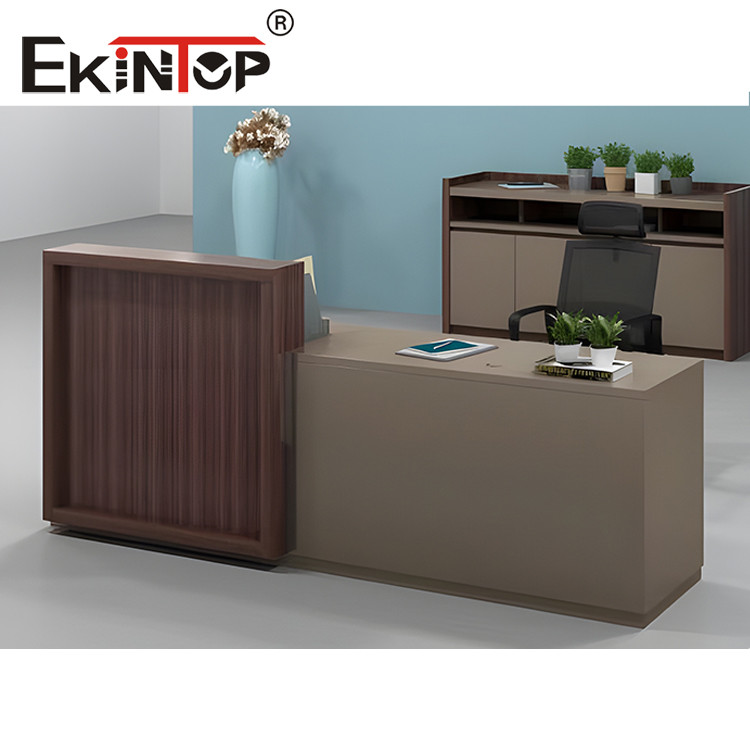 Wholesale Luxury Furniture Reception Table Extendable MDF Melamine Board Material from china suppliers