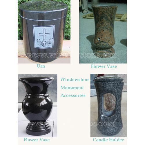 Quality Monument Accessories-vase, Urn, Candle Holder for sale