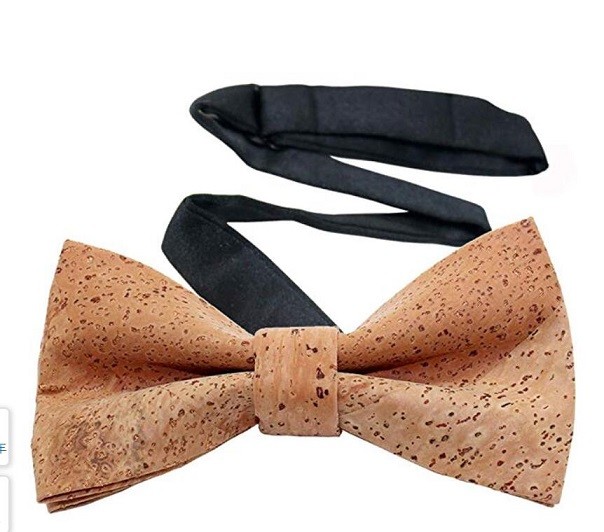 Wholesale Factory Wholesale Men's Cork Bow Tie Adjustable to fit neck sizes from Length 11 inches to 20 inches from china suppliers