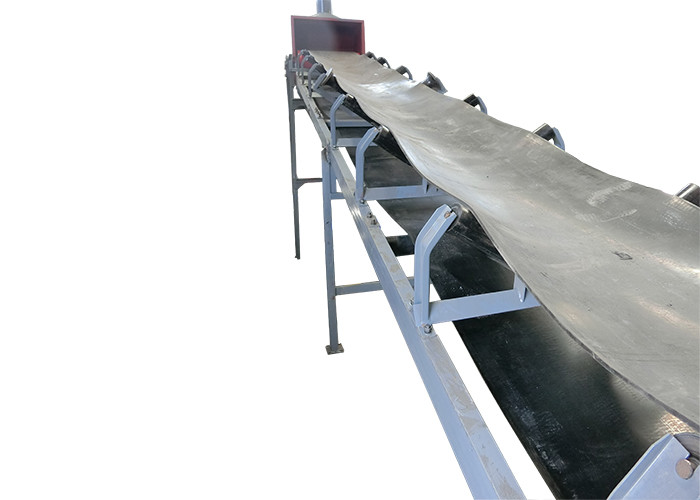 Wholesale Trough Idler Roller Conveyor Gray Color 80t/H Adjustable Speed from china suppliers