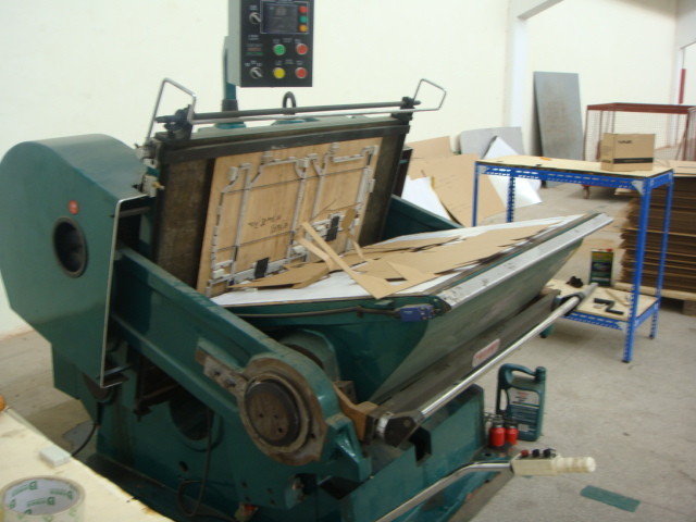 Wholesale Corrugated Cardboard Manual Flat Creasing And Die-Cutting Machine 5.5kw / 7.5kw from china suppliers