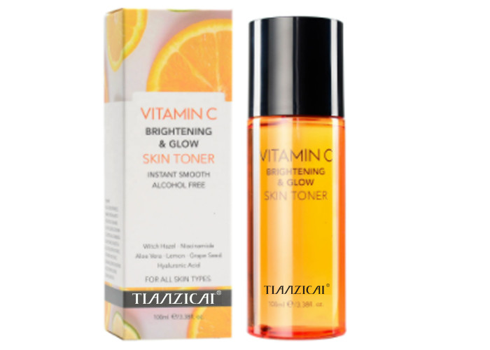 Wholesale OEM Vitamin C Beauty Facial Toner Refreshes Skin Removing Dirt Pore Minimizer Calming from china suppliers