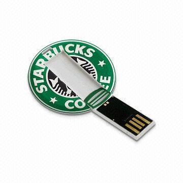 Wholesale Mini Round Card USB Secure Memory Stick, 1/2/4/8/16/32GB Memory Storage, Customized Logos Welcomed from china suppliers