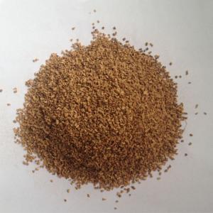 Wholesale 1-1.5mm,70~80g/L density,Popular Nature light corks granules for cork sheet/roll,environmental and sound insulation from china suppliers