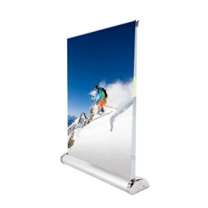 Wholesale A4 Mini Size Retractable Banner Display , Counter Tabletop Expand Banner Stands from china suppliers