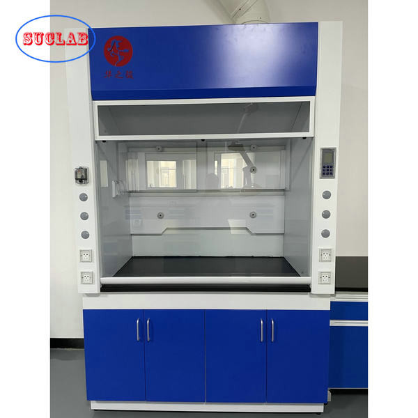 Wholesale 1.5m Length Galvanized Steel Lab Fume Hood Belong Ventilation Equipment In Laboratory Line from china suppliers