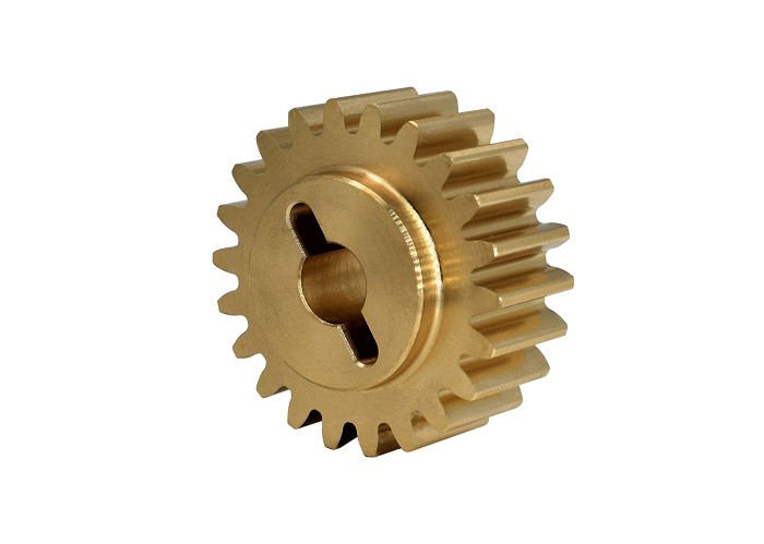 Wholesale Smaller Module Straight Spur Gear  22T 1.5M  ZCuSn10Pb1  JIS N10 Profile from china suppliers