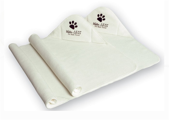 Wholesale Personalised Microfibre Dog Towel Set , Embroidered Cat Bathroom Towels Endurable from china suppliers