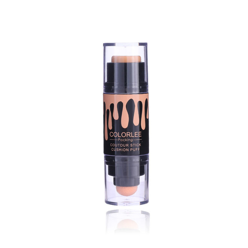 Wholesale Waterproof Long Lasting Foundation Stick , 5g Double Ended Contour Stick With Puff from china suppliers