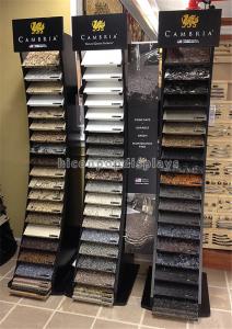 Wholesale Black Wood Metal Cambira Stone Showroom Display Stand Freestanding For Tiles from china suppliers