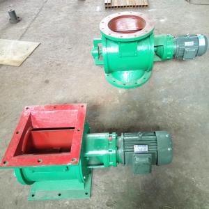Wholesale limestone coal poder used air lock round square inlet cast iron rigid impeller feeder from china suppliers