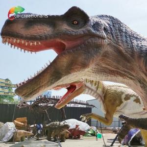 Wholesale 5M T Rex Jurassic Park Animatronic Theme Park Dinosaurs Corresponding sound from china suppliers