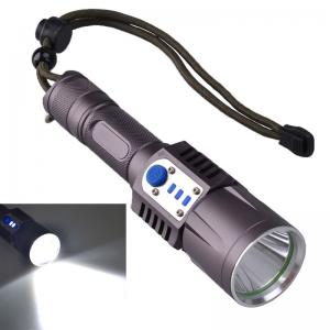 Wholesale USB Port Charging 5 Flash Modes CREE T6 Outdoor Camping Led Torch with Powerbank Function from china suppliers