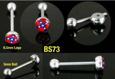 Wholesale Unique Logo Barbell Tongue Ring from china suppliers