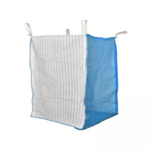 Ventilated Flat Bottom Industrial Mesh Bags For Cabbage / Onions / Butterbeans