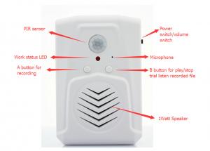 Wholesale COMER MP3 sound player Infrared Sensor Alarm motion sensor guidance from china suppliers