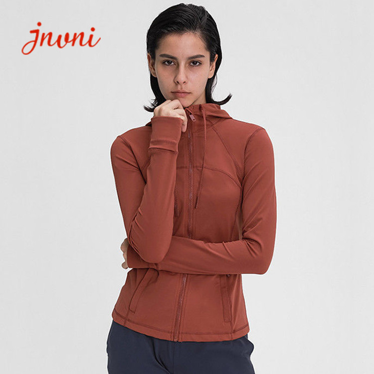 Wholesale Zipper 150 gsm Drawstring Hoodie Jacket With Pocket Lightweight Workout Jersey from china suppliers