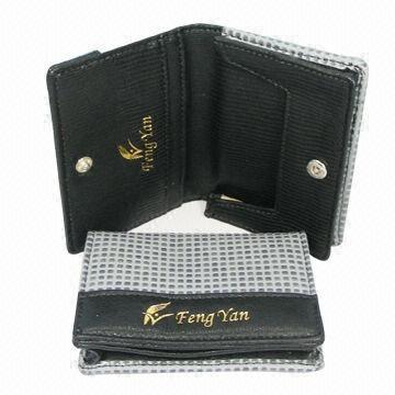 Wholesale Business Card Cases with PU Leather, Customized Designs, Logos and Sizes Welcomed from china suppliers