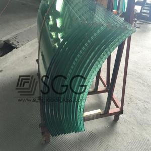 Wholesale Curved Tempered Glass 4/5/6/8/10/12/15/19mm Ultra CLear Bronze Blue Gray Green Dark Light from china suppliers