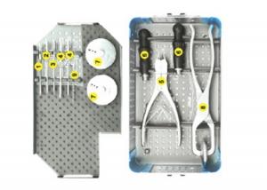 Wholesale Customized Orthopedic Surgical Instruments Titanium Mesh Instrument Kit from china suppliers