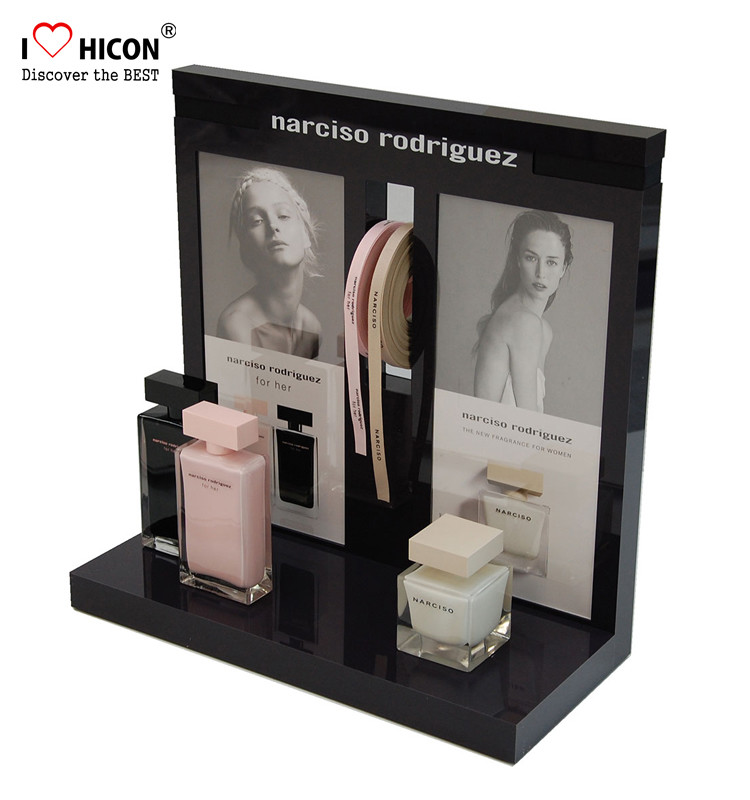 Wholesale Get Attention Acrylic Custom Cosmetic Display Stand Low MOQ For Beauty Store from china suppliers