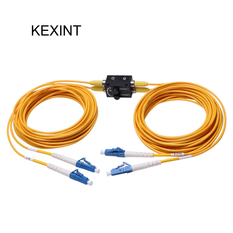 Wholesale Duplex Inline Variable Optical Attenuator LC UPC Multi Signal Attenuation from china suppliers