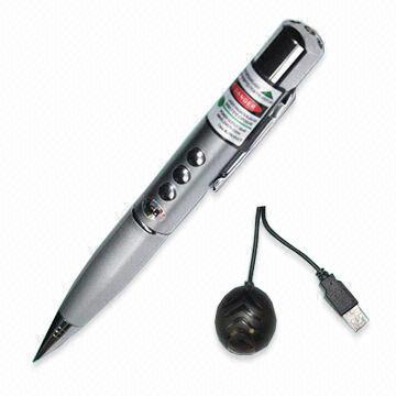Wholesale Cheap 5mW Laser Pointer in RF Technology, 10 to 15m Control Distance, High-accuracy Track Ball Mouse from china suppliers