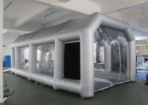 Wholesale Outdoor Inflatable Spray Booth With Two Blowers Removeable Filter from china suppliers
