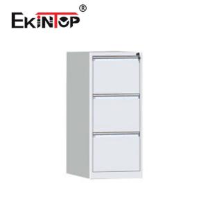 Wholesale White Steel Lockable 3 Drawer Filing Cabinet Rustproof Waterproof For Office from china suppliers
