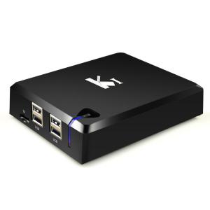 Wholesale K1 DVB-S2 Amlogic S805 Android 4.4 tv box 1G/8G satellite tv receiver netfix Quad-Core Cor from china suppliers