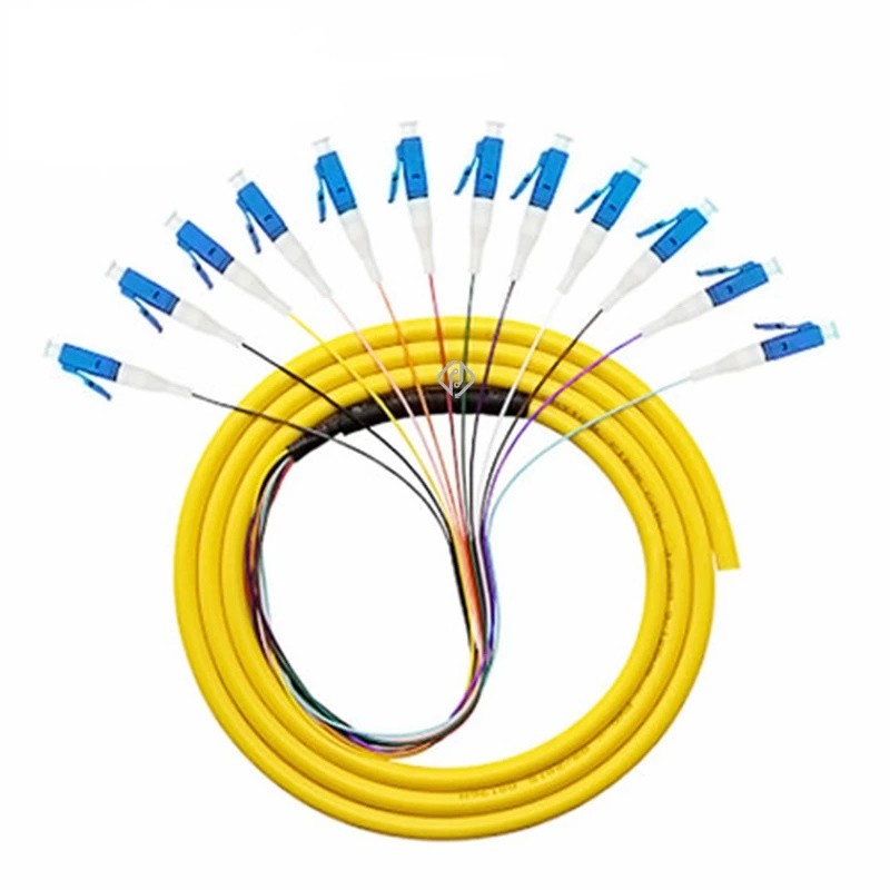 Wholesale FTTH Use SC/UPC Connector 12 Core 0.9mm Fiber Optic Pigtails With LSZH Jacket from china suppliers