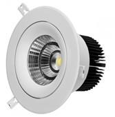 Wholesale Flicker Free Circular LED Ceiling Mounted Downlight With Antiglare Ring CE RoHS from china suppliers
