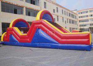 Wholesale Indoor / Outside Inflatable Obstacle Course Training Course Equipment from china suppliers