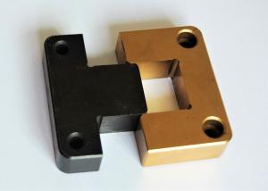 Wholesale TiN Square Mold Interlocks , Oxide Black Taper Interlock Mold Parts from china suppliers