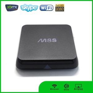 Wholesale VSPEED amlogic 4k*2k XBMC 2G+8G s802 quad core tv box 4k media player m8s android tv box from china suppliers