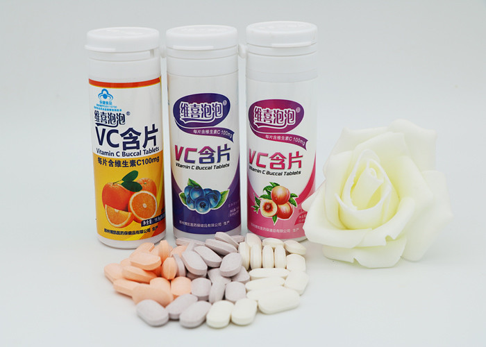 Wholesale Fruit Flavor Vitamin C Effervescent Tablets Dietary Fiber Supplements from china suppliers