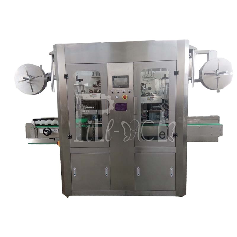 Wholesale Double Head Stretch Sleeve Applicator Machine PLC Programmable Control from china suppliers
