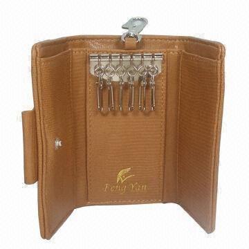 Wholesale Leather Key Wallet, Customized Specifications Accepted, Ideal for Promotional Purposes from china suppliers