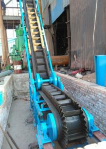 Wholesale Conveying Bulk Material Large Angle Belt Conveyor Lifting Height 15m from china suppliers