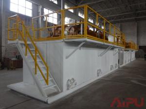 Wholesale Oilfield well drilling rectangular mud tanks for sale at Aipu solids control from china suppliers