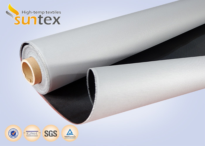 Wholesale PU Coated E Glass Cloth Fabric M0 Pipe Protection Cover 0.43mm Two Sides Fiberglass Cloth RollOne Side from china suppliers