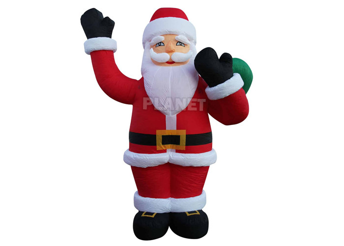 Wholesale Custom Advertising Christmas Inflatable Santa Inflatable Santa Claus For Holiday Celebrate from china suppliers