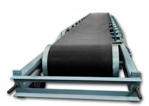 Wholesale Double Feeding Troughed Belt Conveyor  V Rollers Heavy Steel Frames from china suppliers