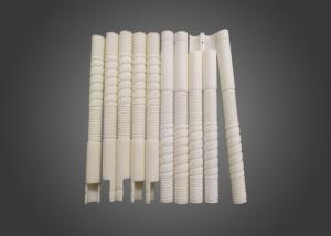 Wholesale High Purity Thermocouple Protection Tube 99 Alumina Ceramic Threaded Pipe Machining Rod from china suppliers